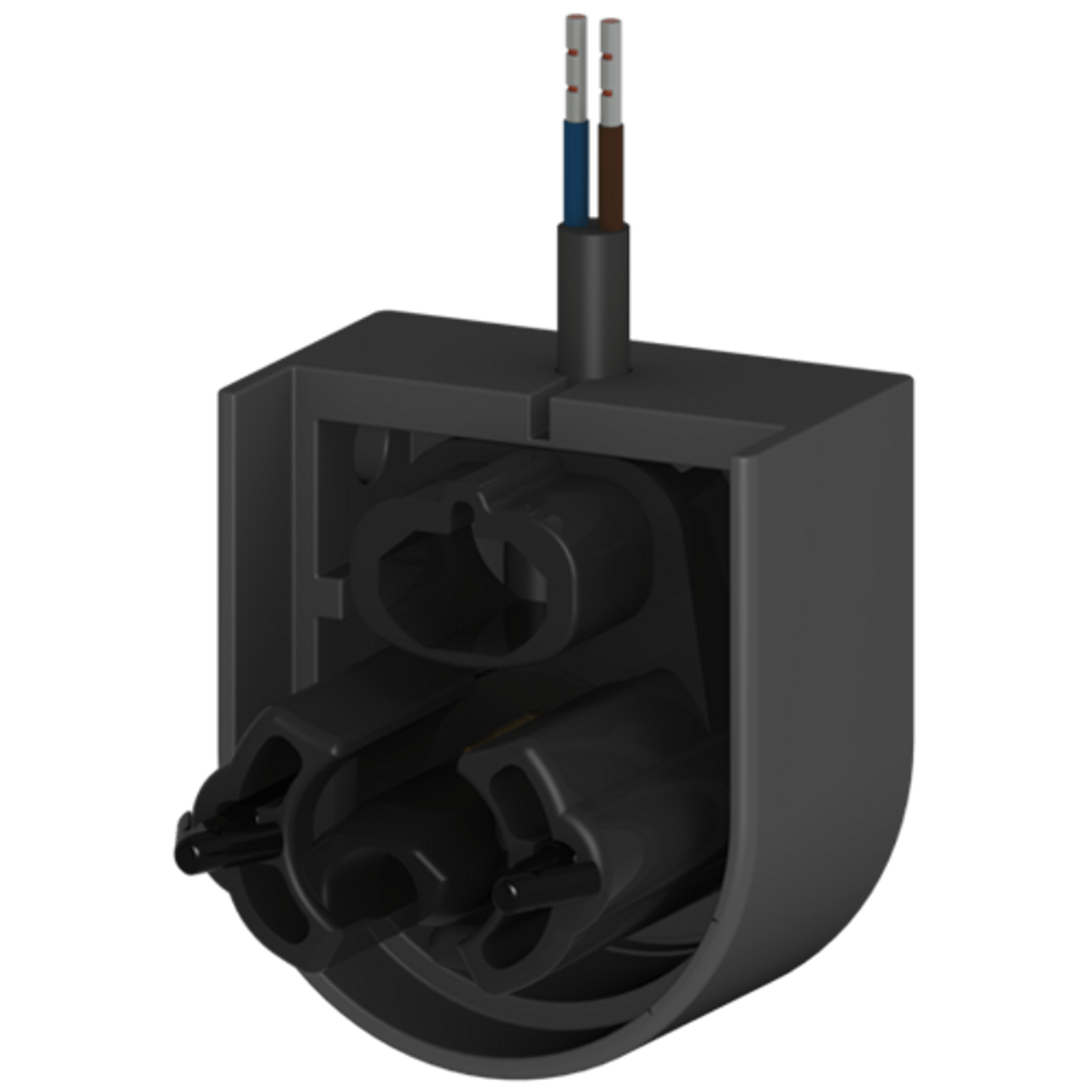 ASO ASO END CAP WITH 2.5M THRU CABLE (30 & 45) - Electric - Gate Kits