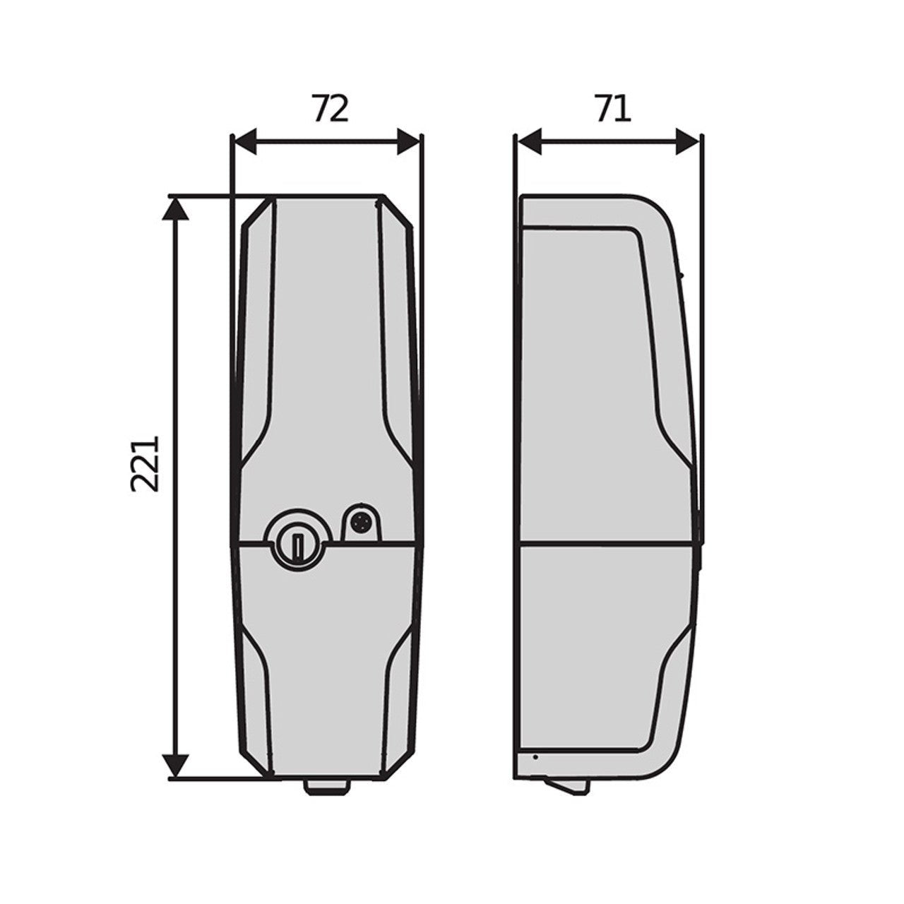 BFT Automation EBP - A DROP LOCK - Electric - Gate Kits