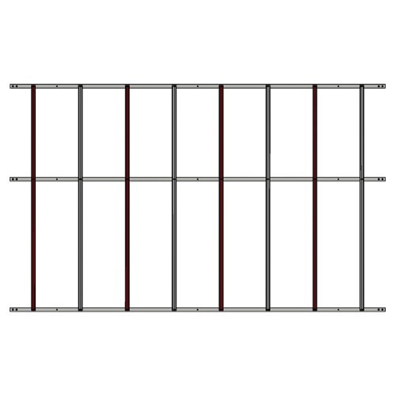 BFT Automation FULL BARRIER SKIRT FOR MAXIMA ULTRA 36 - Electric - Gate Kits