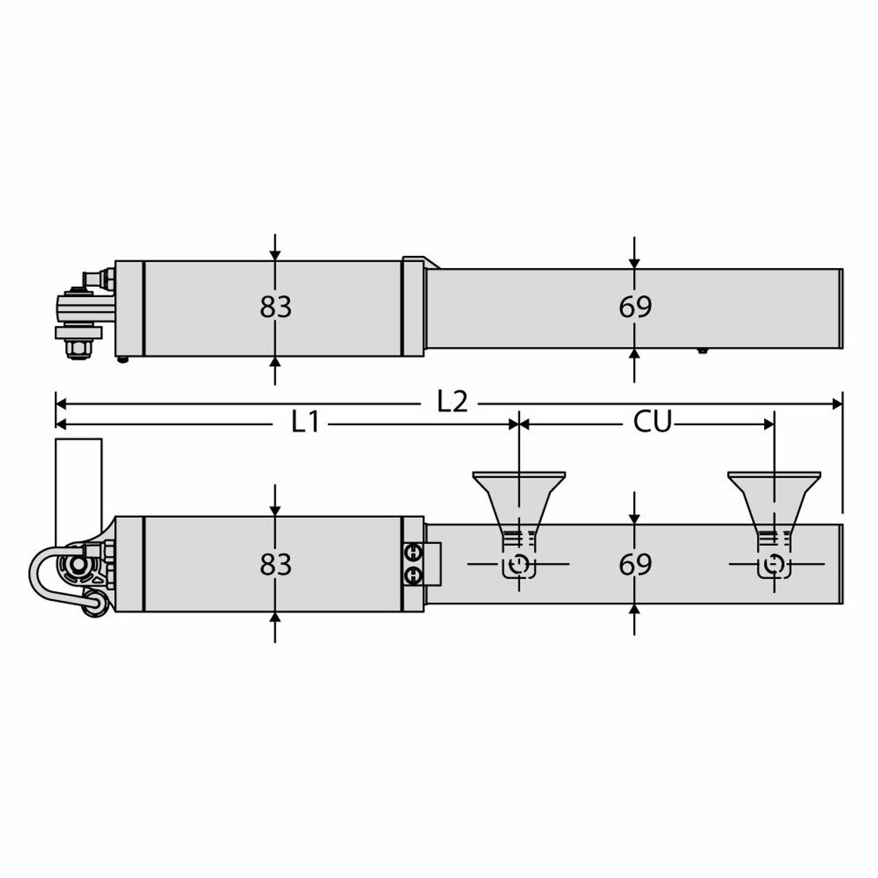 BFT Automation LUX - TWIN KIT - Electric - Gate Kits