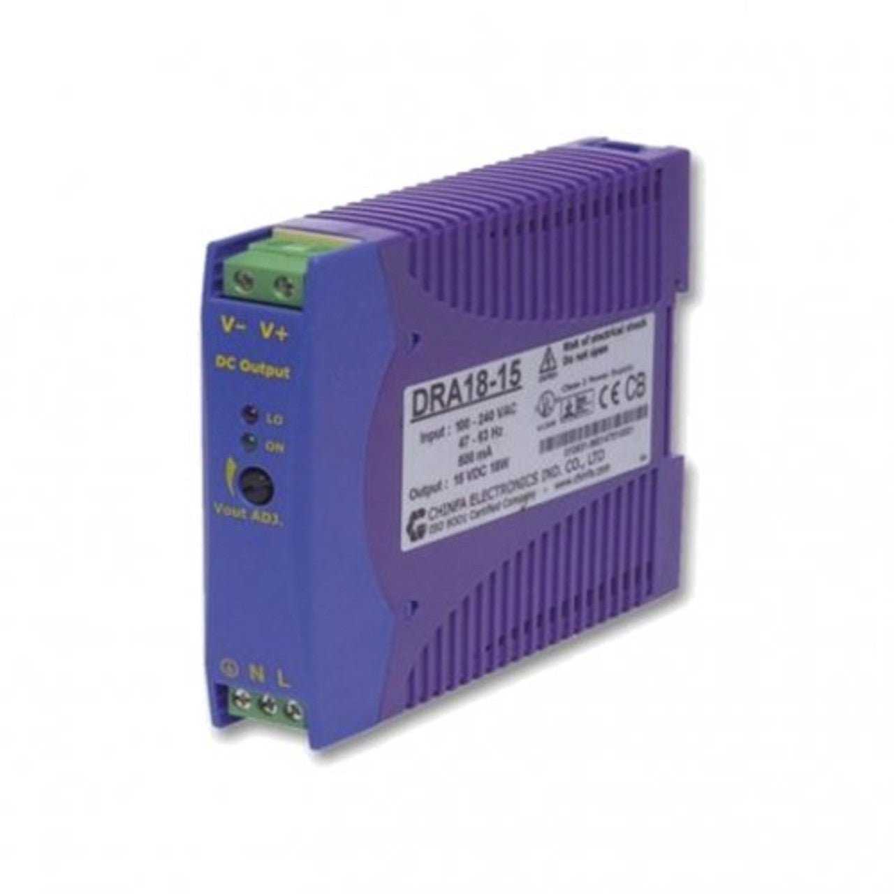 BFT Automation SLIM LINE POWER SUPPLY (DRA 18) - Electric - Gate Kits