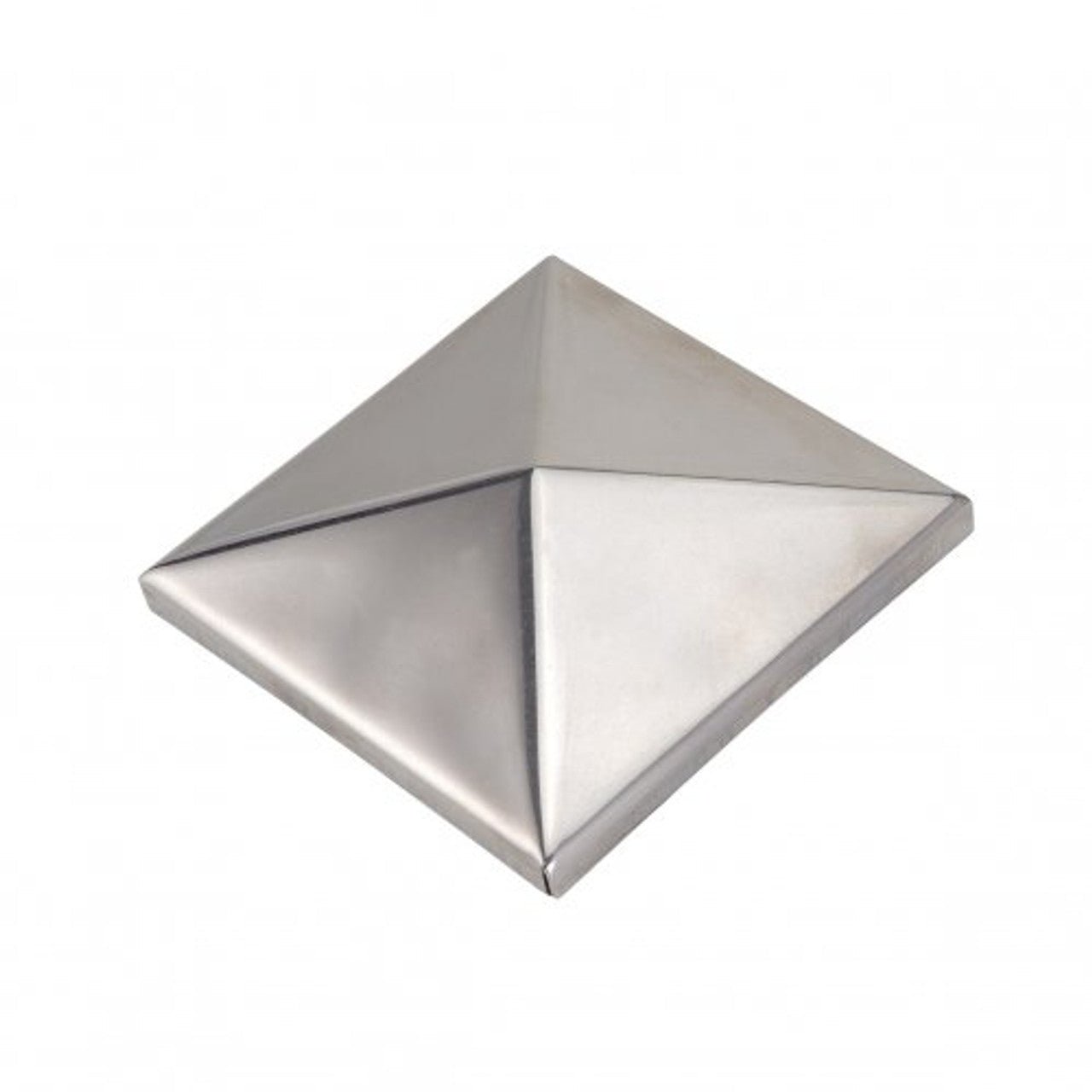 Combiarialdo SQUARE POST CAP - STAINLESS STEEL - Electric - Gate Kits