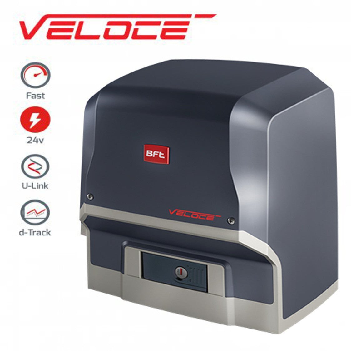BFT Automation ARES VELOCE - FAST SLIDING GATE OPERATOR - Electric - Gate Kits