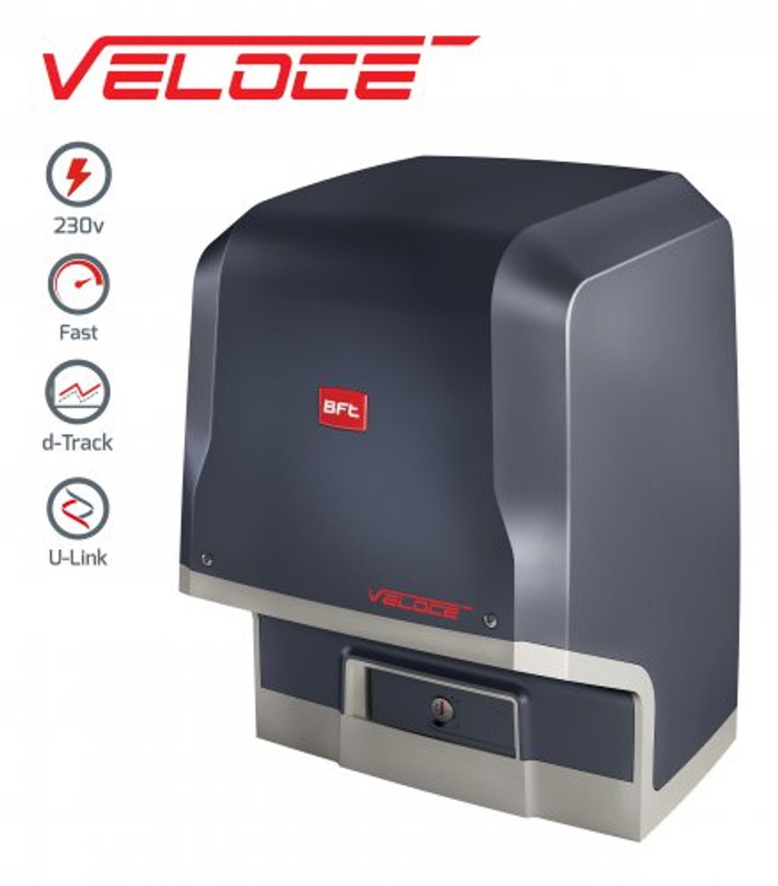 BFT Automation Icaro Veloce - Fast Sliding Gate Kit - Electric - Gate Kits