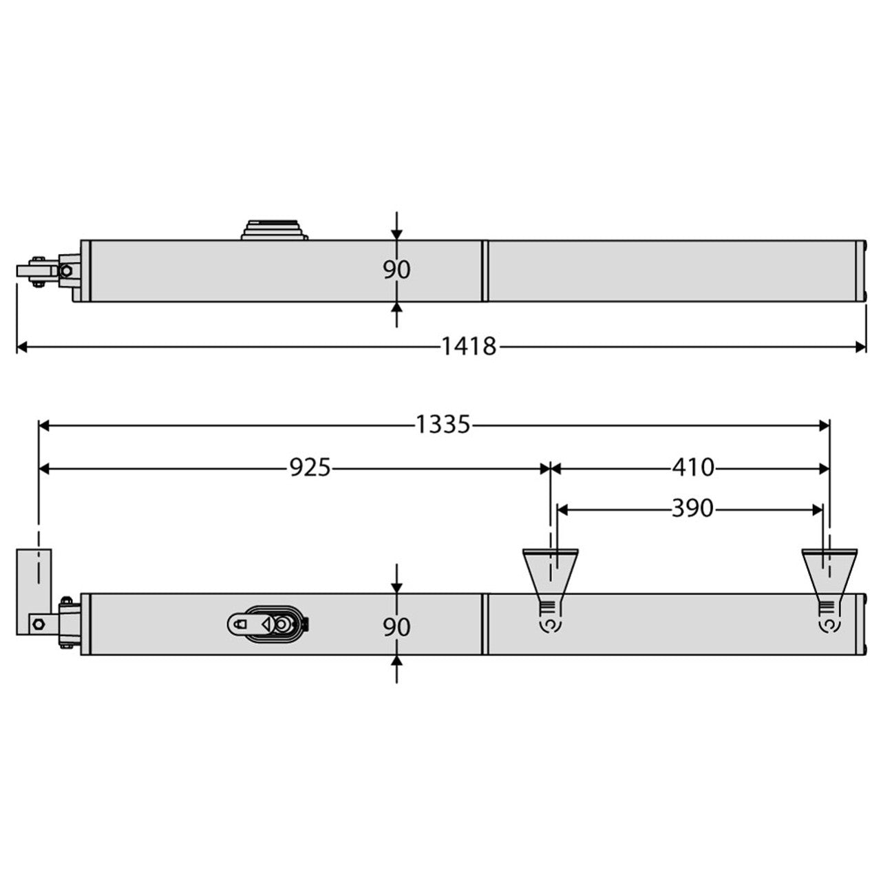 BFT Automation P - SERIES Operator - Electric - Gate Kits