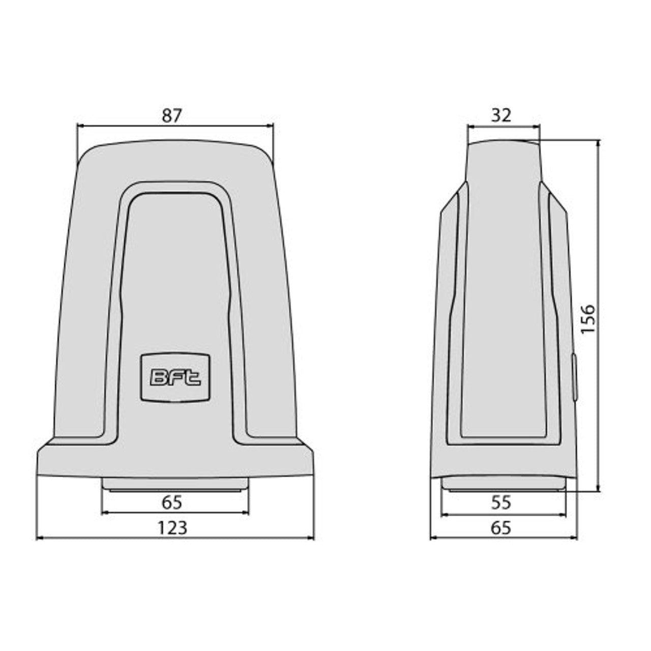 BFT Automation RADIUS LED LIGHT (24V/ 230V) - Electric - Gate Kits