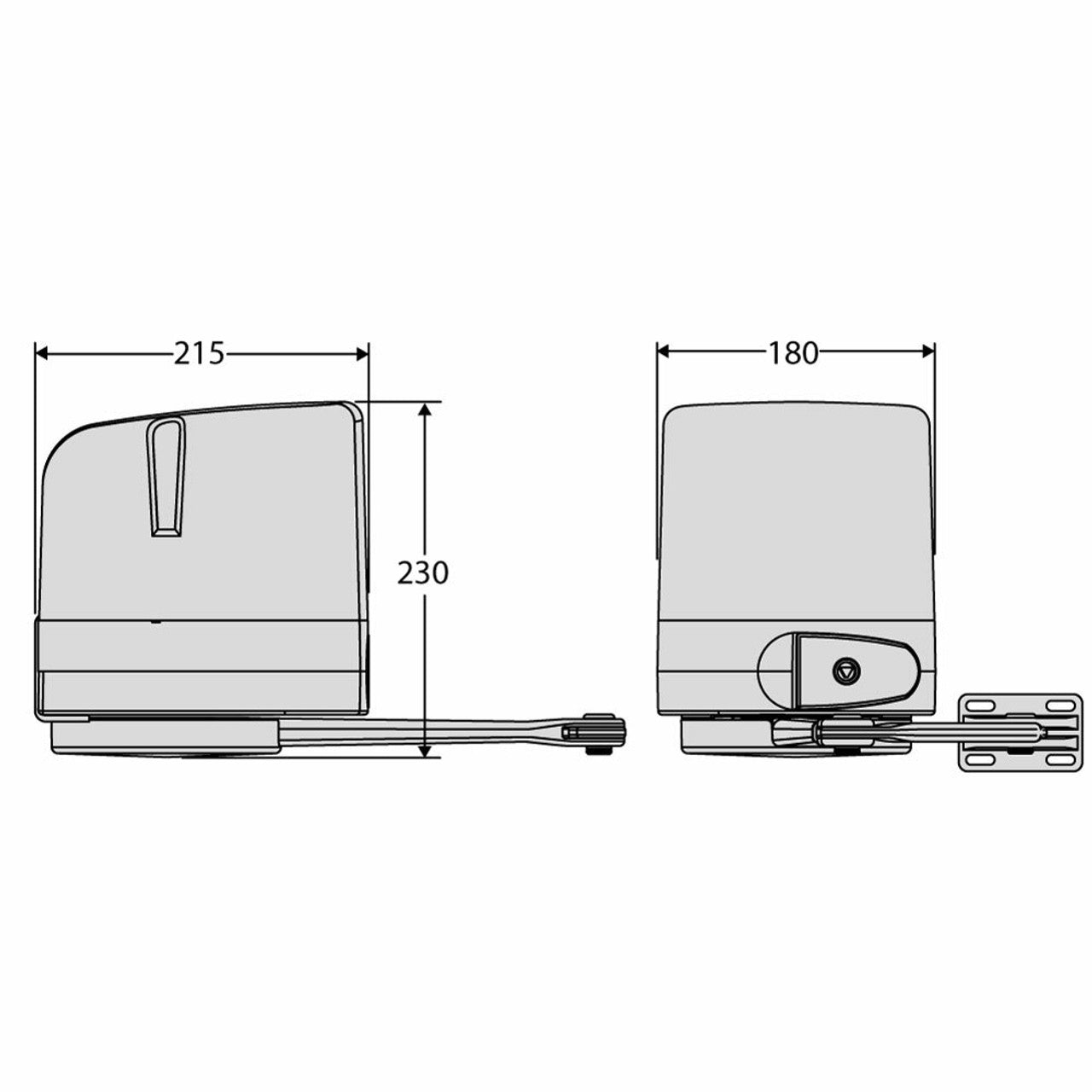 BFT Automation VIRGO SMART - Twin Kit - Electric - Gate Kits
