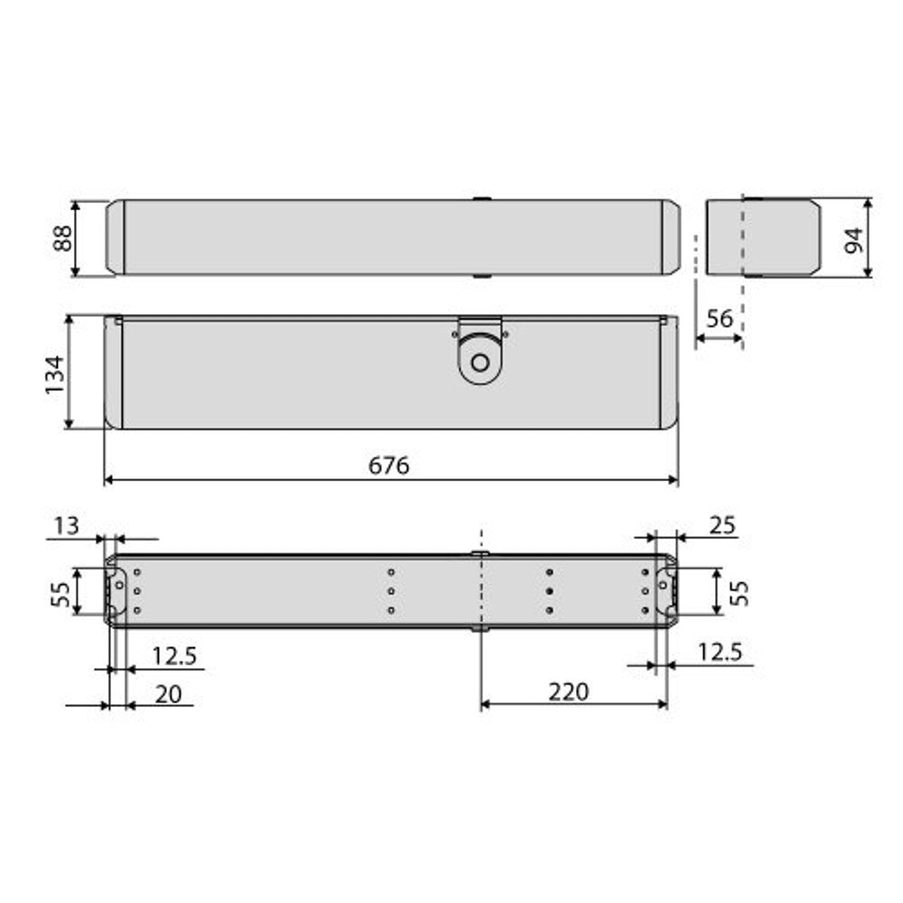 BFT Automation VISTA SW 350 MXL - Electric - Gate Kits