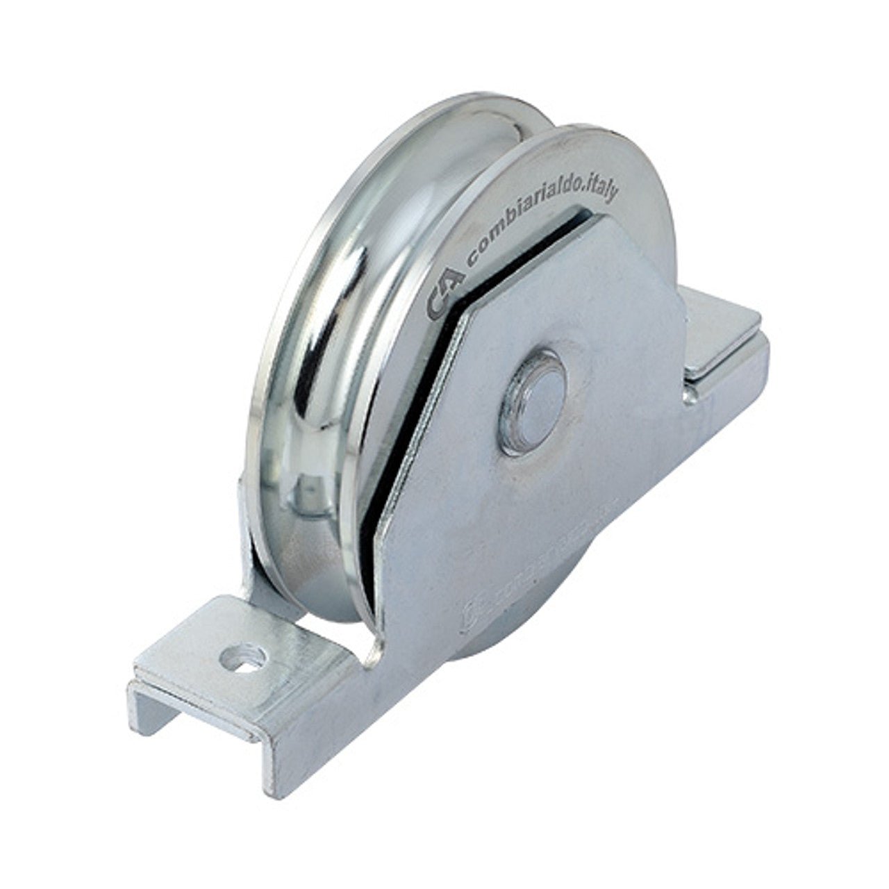 Combiarialdo WHEEL WITH INSIDE SUPPORT - ROUND GROOVE 2 BEARINGS - Electric - Gate Kits